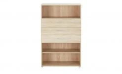 Regal Multiraumkonzept | Eiche Sägerau (Nachbildung) 80|cm 126|cm -Deutschland Regale Verkaufs-Shop 82699 2 202003242242